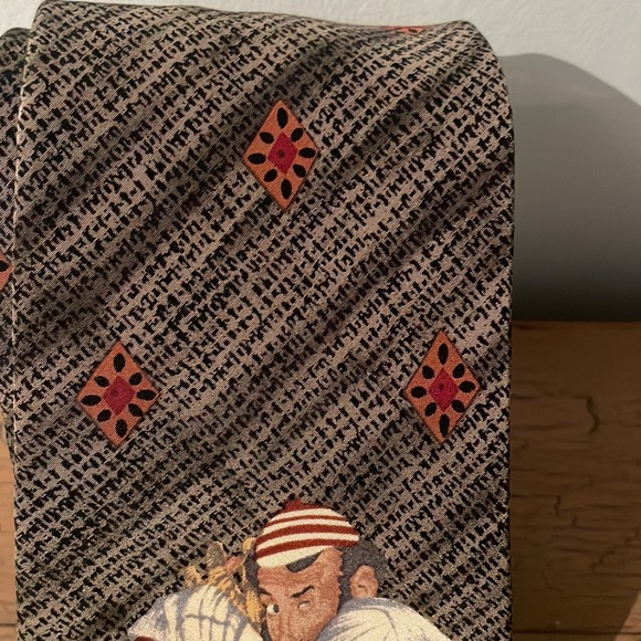 Vintage Norman Rockwell Baseball Necktie Tie Silk 1996 - Picture 4 of 6
